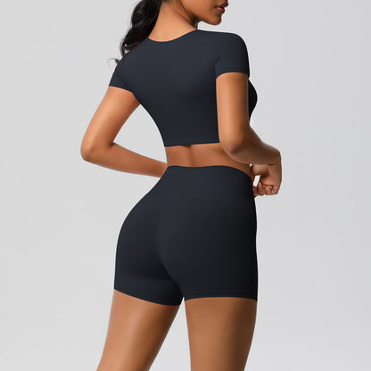 SOLBANA Form Padded Tee 2-Piece Short Set - alternate product view