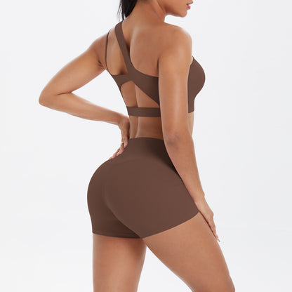SOLBANA Studio One-Shoulder Short Set - alternate product view