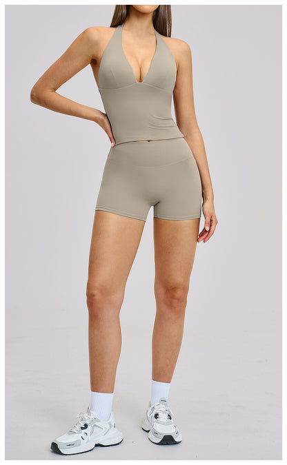 SOLBANA Studio Halter Short Set - alternate product view
