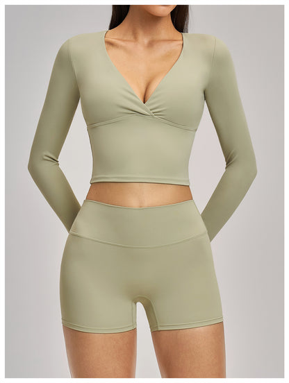 SOLBANA Studio Ruched Long Sleeve - alternate product view