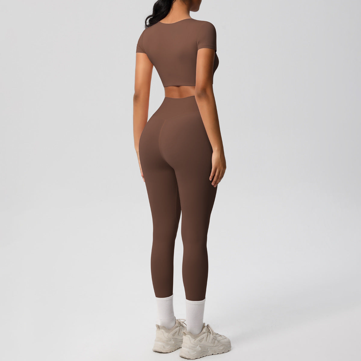 SOLBANA Form Sculpt Tee 2-Piece Legging Set - alternate product view