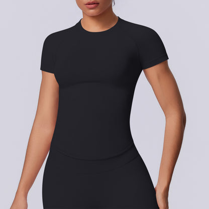 SOLBANA Studio Seamless Tee in Midnight