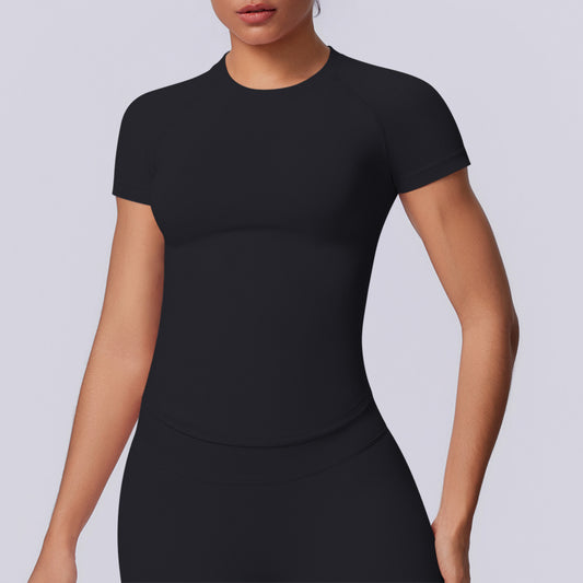 SOLBANA Studio Seamless Tee in Midnight