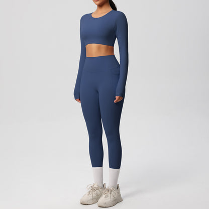 SOLBANA Studio Brushed 2-Piece Legging Set - alternate product view