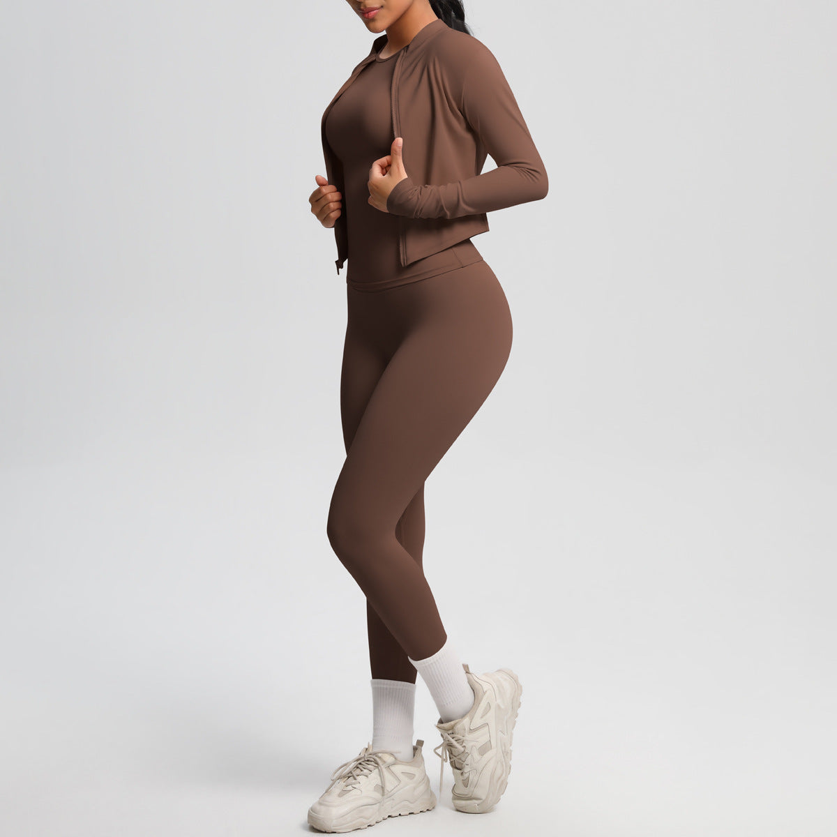 SOLBANA Studio Zip full activewear outfit