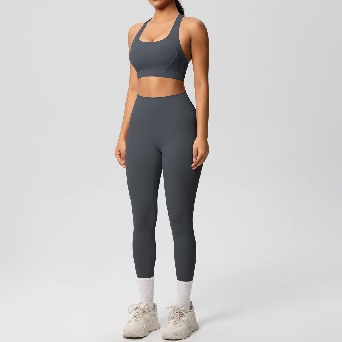 SOLBANA Studio Tie-Back 2-Piece Legging Set - alternate product view