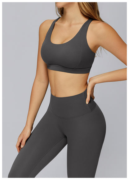 SOLBANA Studio Crossback Cutout Bra - alternate product view