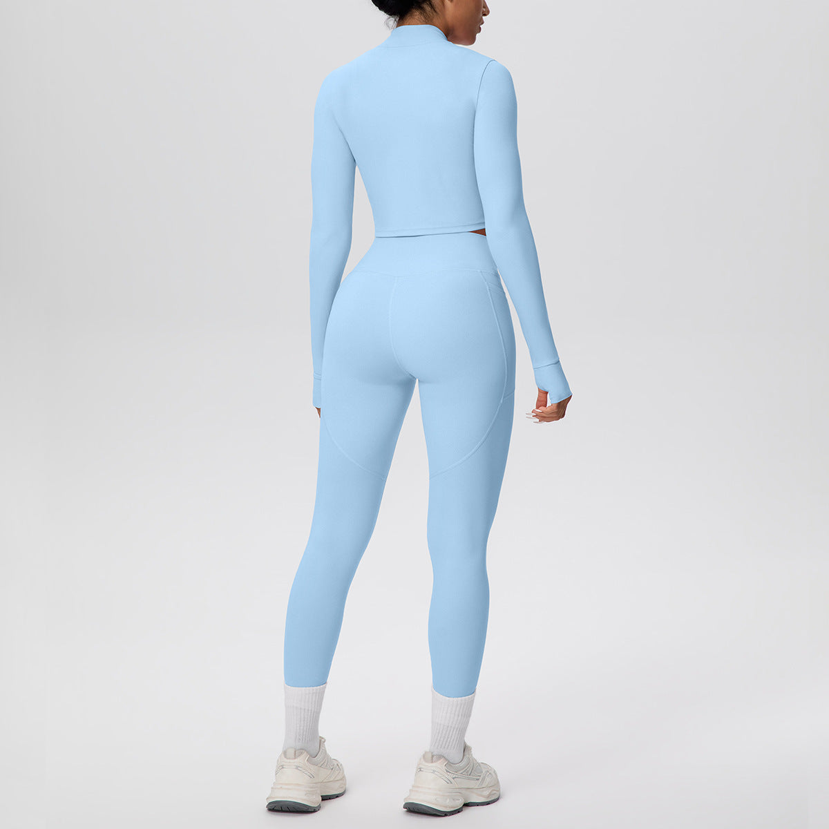 SOLBANA Studio Zip Pocket Legging Set - alternate product view