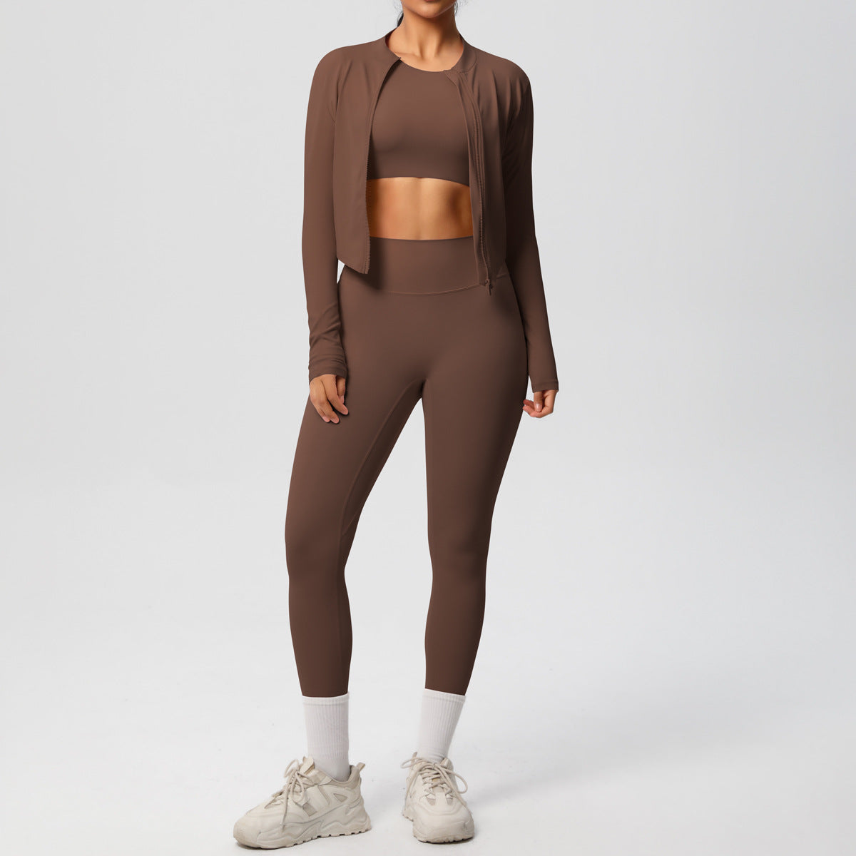 SOLBANA Studio Sculpt Zip full three-piece outfit