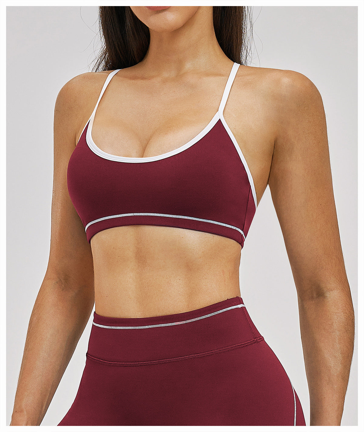 SOLBANA Riviera Contrast Crossback Bra - alternate product view