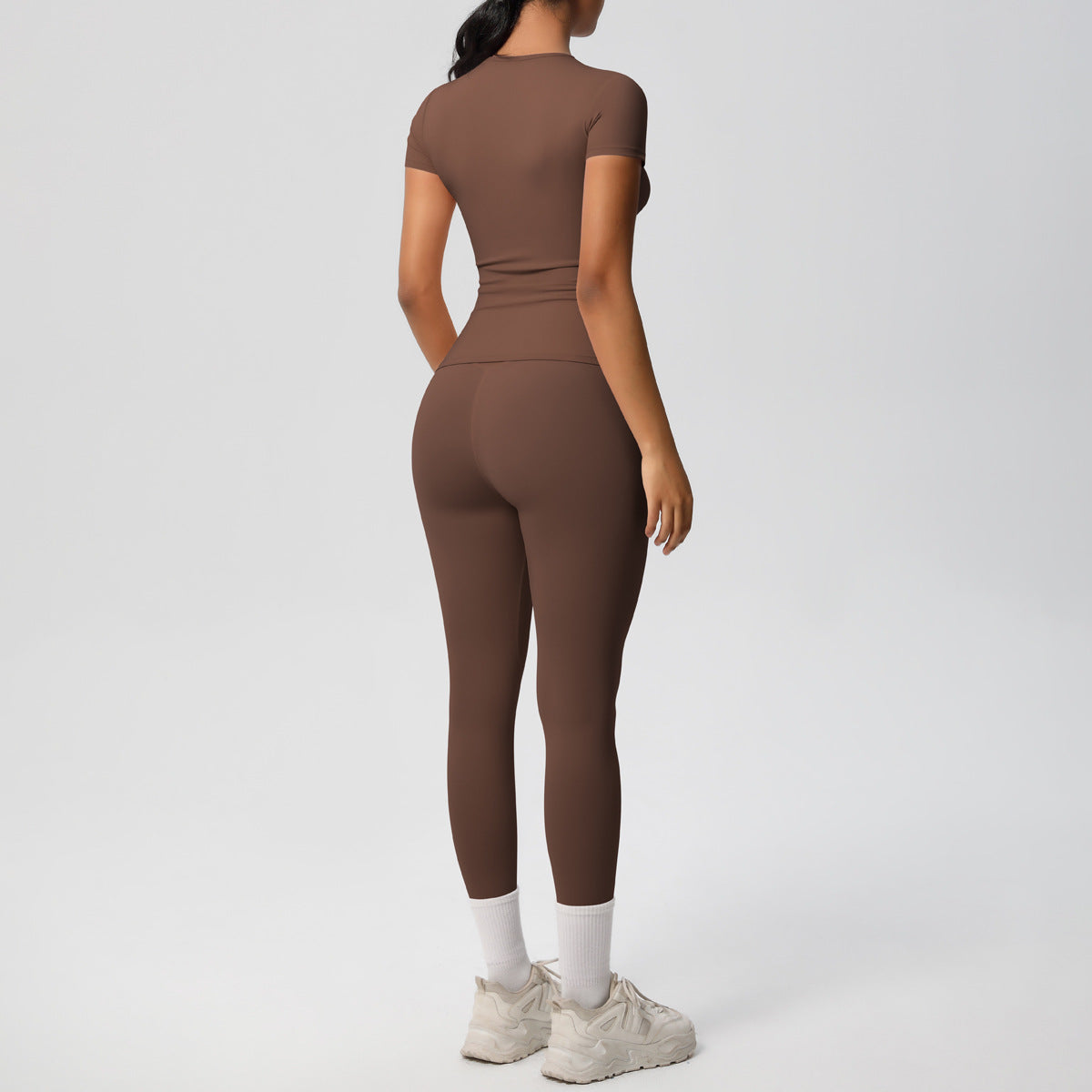 SOLBANA Form Tee 2-Piece Legging Set - alternate product view