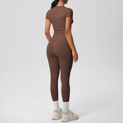 SOLBANA Form Tee 2-Piece Legging Set - alternate product view