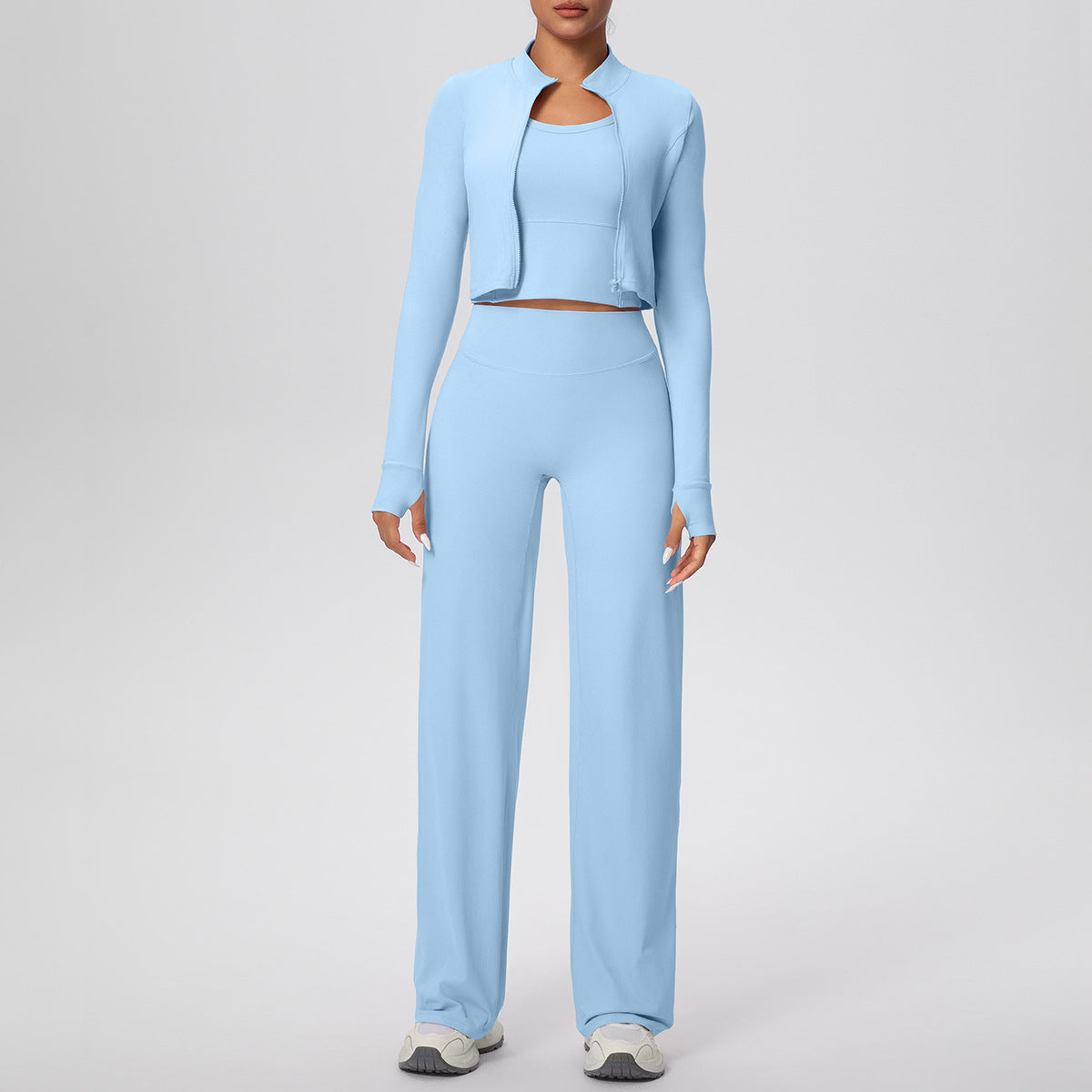 SOLBANA Coast Zip 3-Piece Pant Set