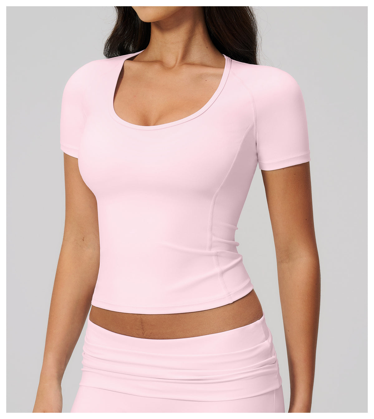 SOLBANA Form Brushed Tee - alternate product view