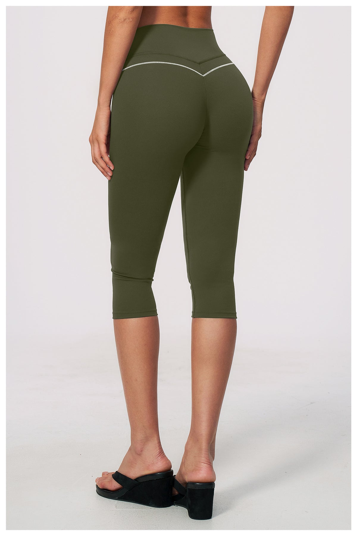 SOLBANA Riviera High-Rise Capri - alternate product view