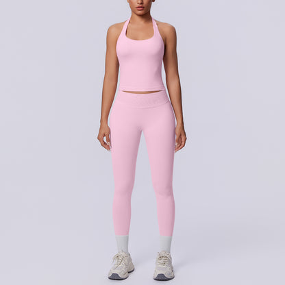 SOLBANA Studio Seamless Halter Set - alternate product view