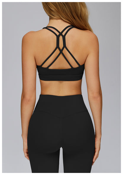 SOLBANA Studio Crossback Cutout Bra - alternate product view