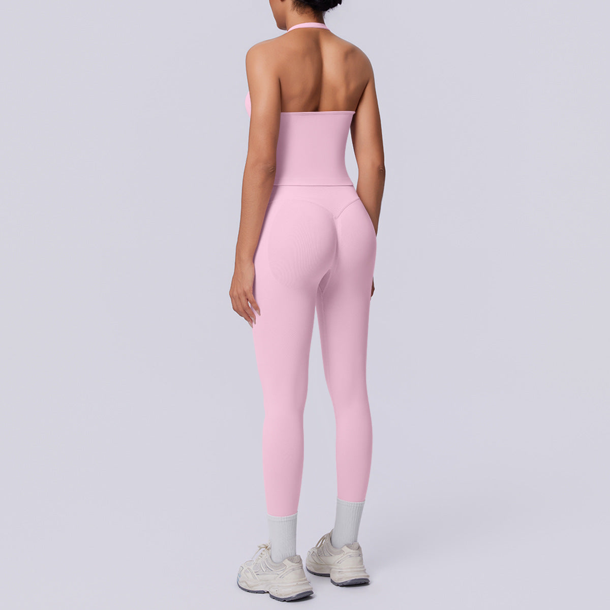 SOLBANA Studio Seamless Halter Set - alternate product view