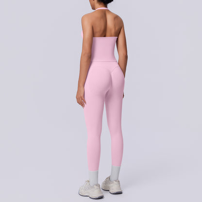 SOLBANA Studio Seamless Halter Set - alternate product view