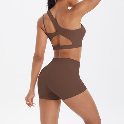 SOLBANA Studio One-Shoulder Short Set - alternate product view
