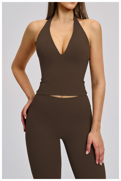 SOLBANA Studio Sculpt V-Neck Tank - alternate product view