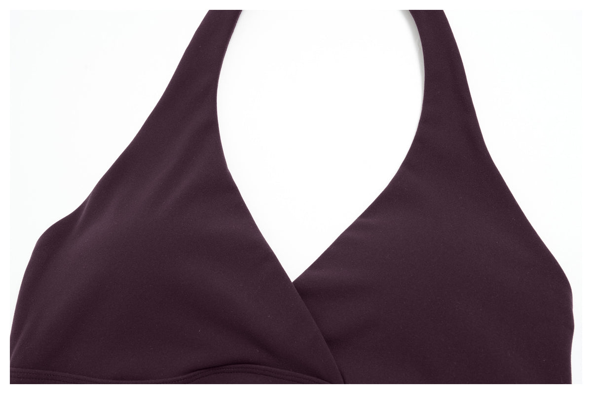 SOLBANA Studio Deep-V Halter 2-Piece Legging Set - alternate product view