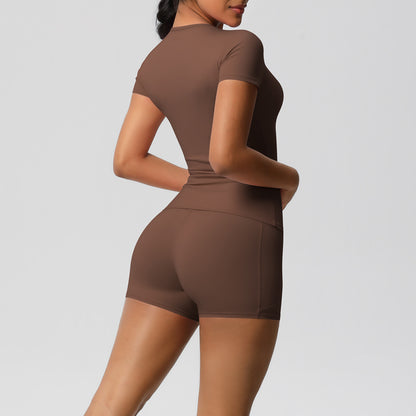 SOLBANA Form Pocket 2-Piece Short Set - alternate product view