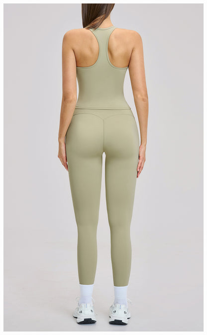 SOLBANA Studio Sculpt Crossback 2-Piece Legging Set - alternate product view