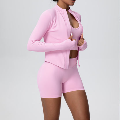 Women's matching Studio Zip Jacket activewear set
