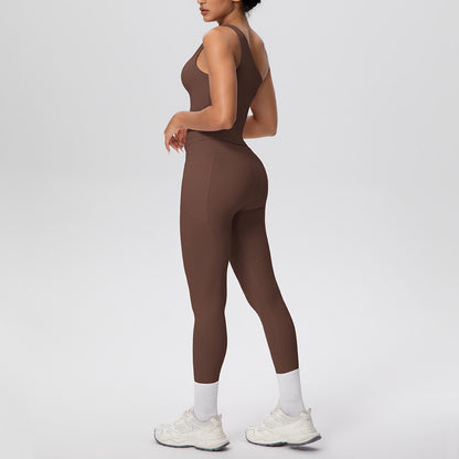 SOLBANA Studio One-Shoulder Legging Set - alternate product view