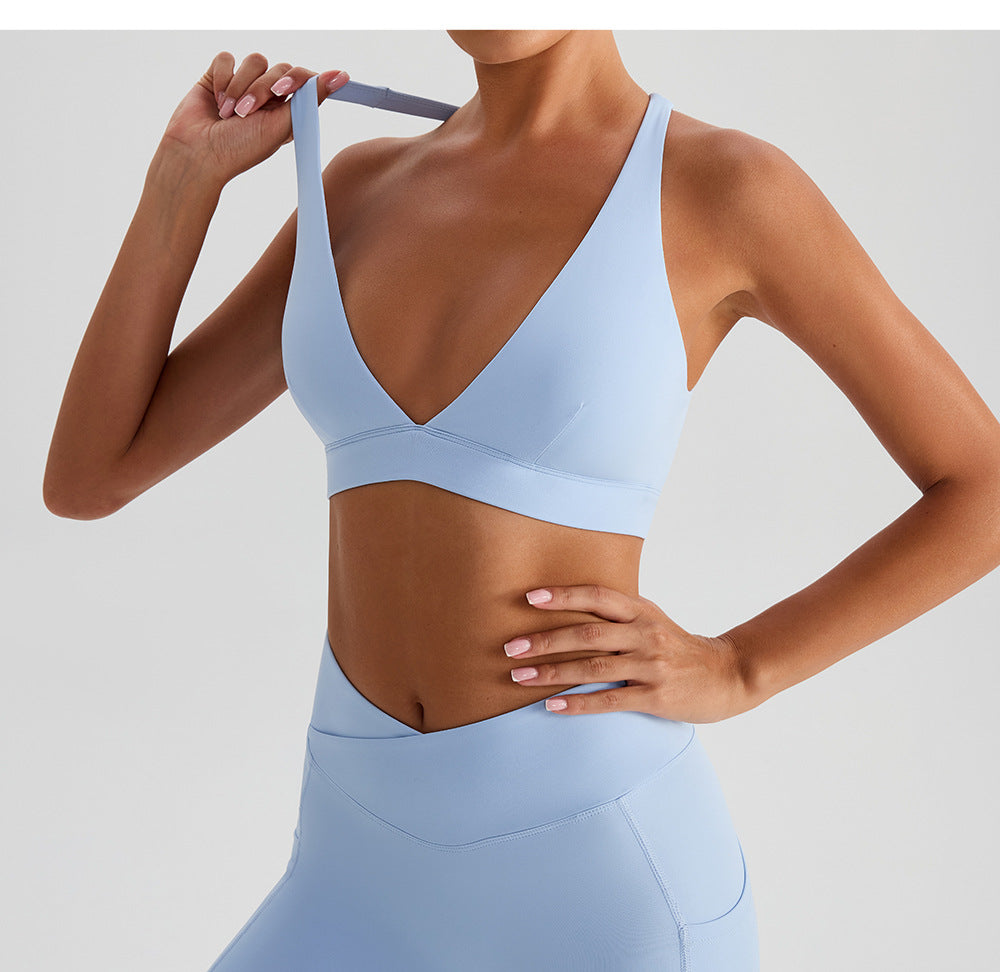 SOLBANA Studio Deep-V Tie Bra - alternate product view