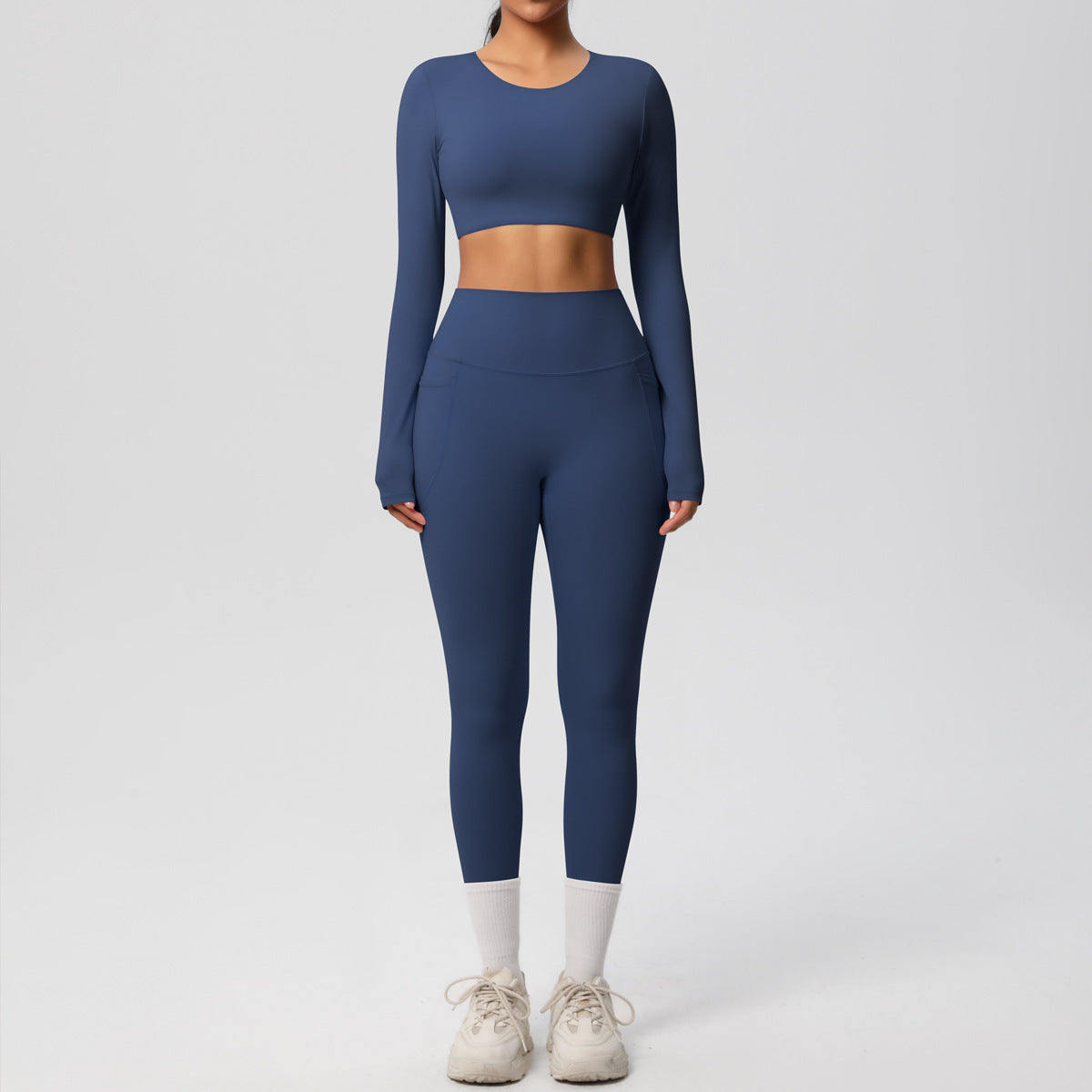 SOLBANA Studio Brushed 2-Piece Legging Set - alternate product view