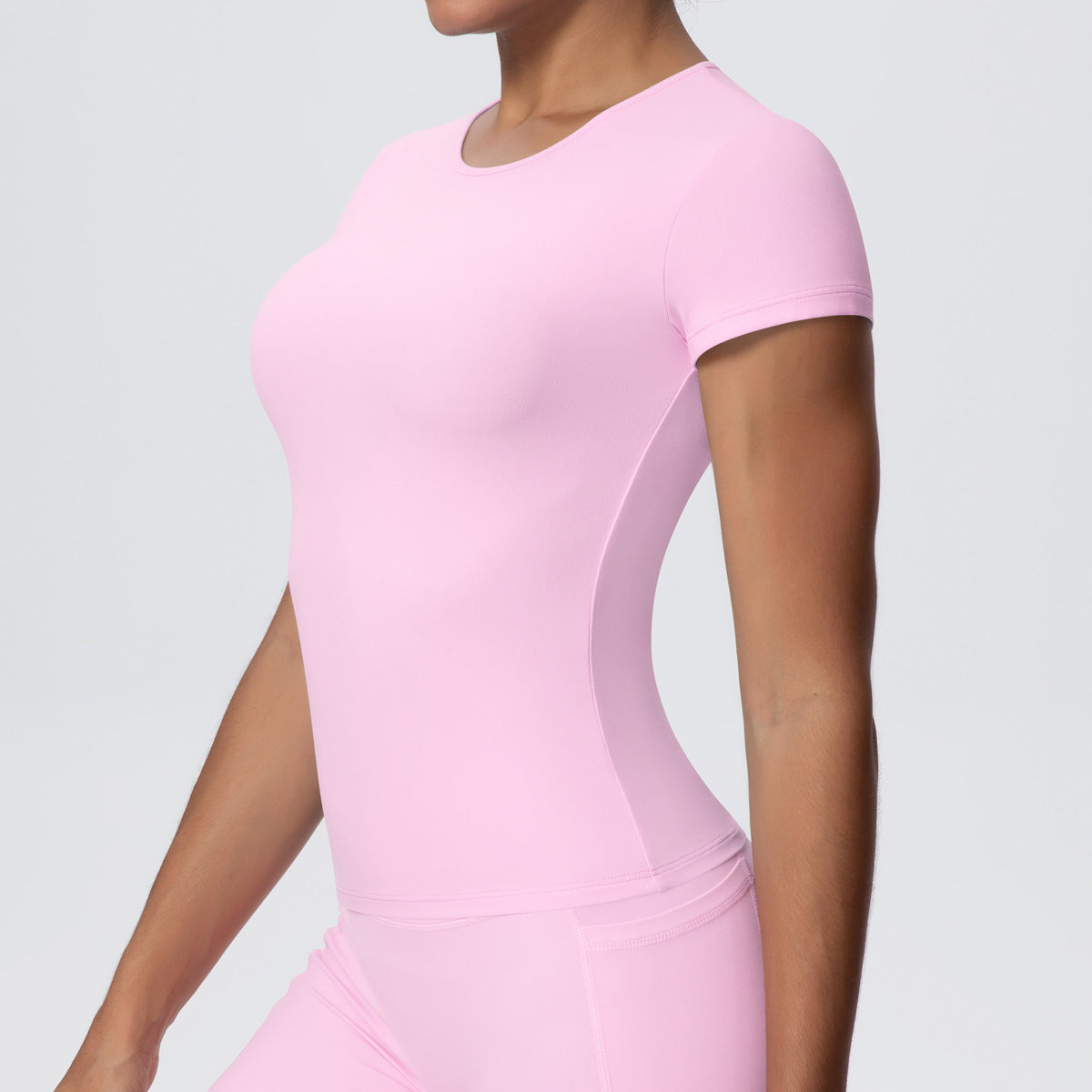 SOLBANA Coast Fitted Tee in Pink