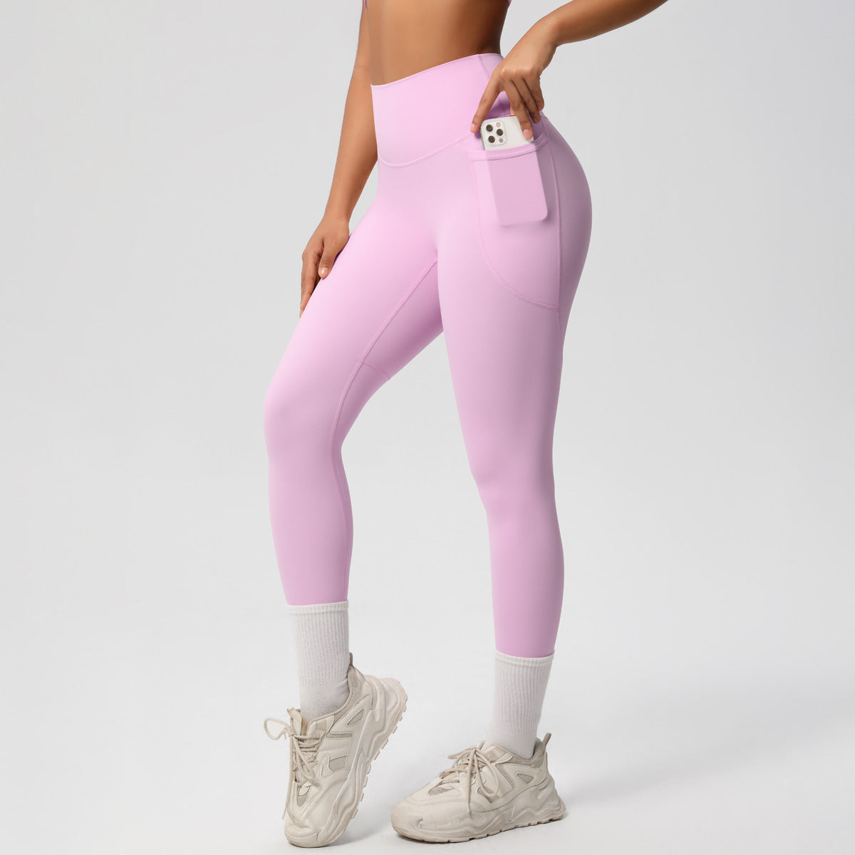 SOLBANA Studio Pocket Legging in Pink