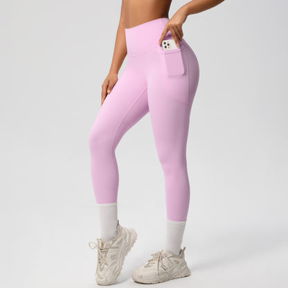SOLBANA Studio Pocket Legging in Pink