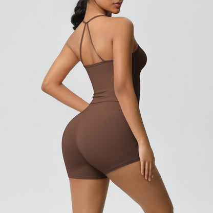 SOLBANA Studio Tie-Back High-Rise Short Set - alternate product view