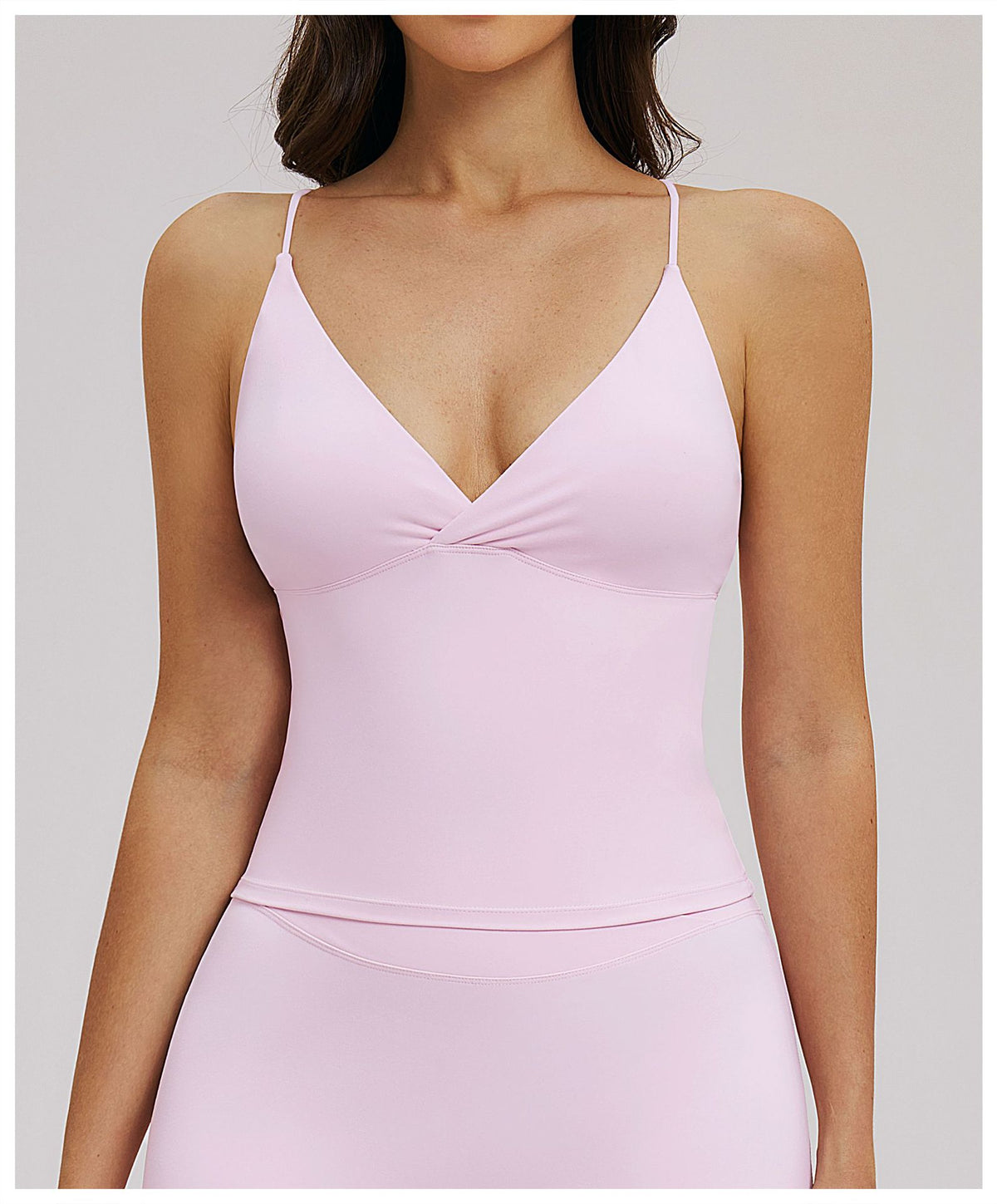 SOLBANA Studio Cutout Strap Tank - alternate product view