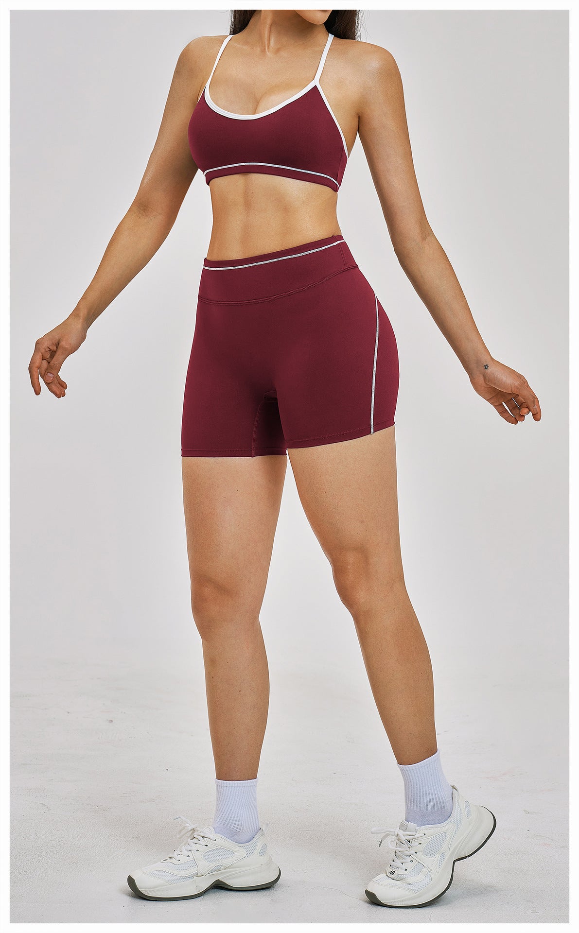 SOLBANA Riviera Contrast Crossback Bra - alternate product view