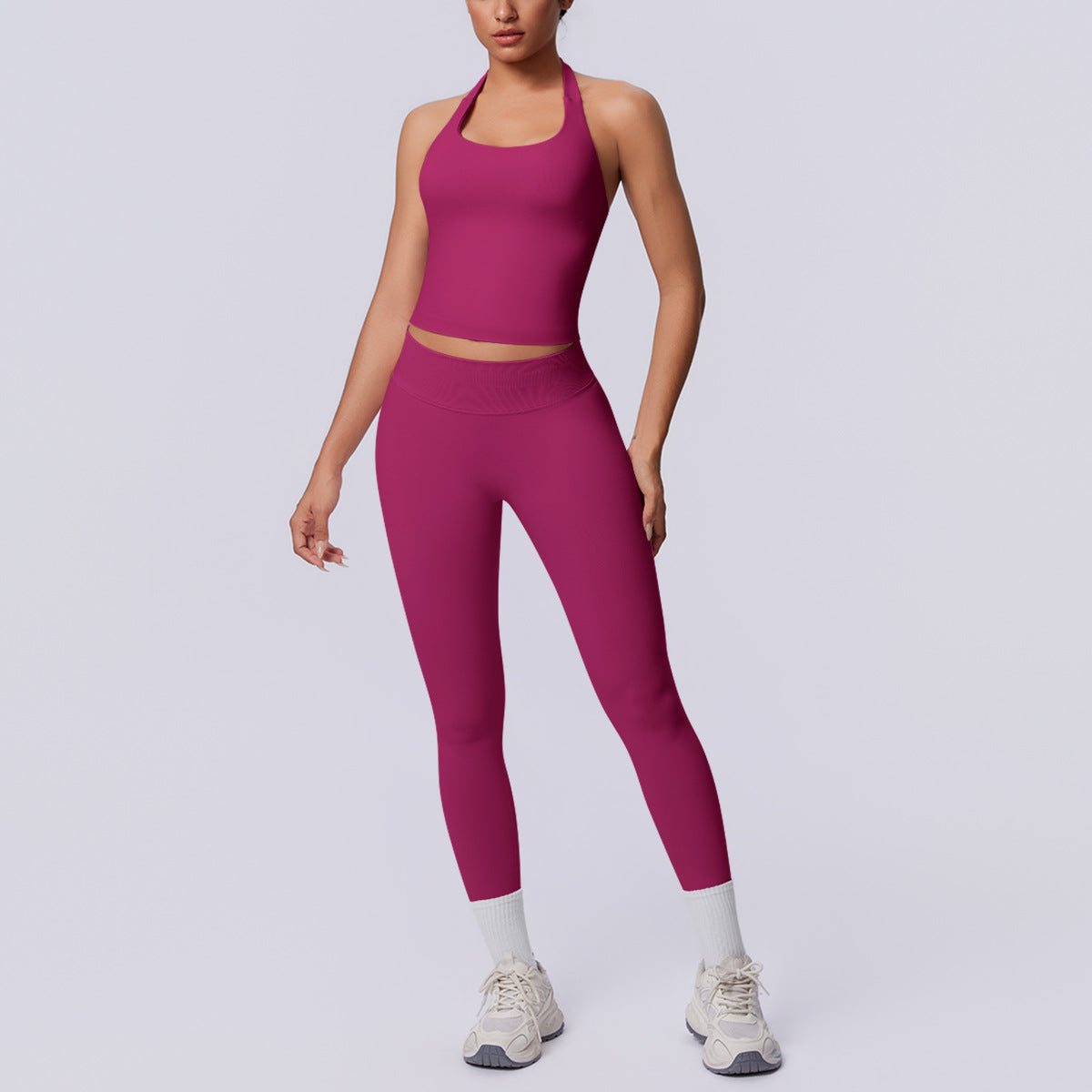 SOLBANA Studio Seamless Halter Set