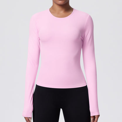 SOLBANA Form Sculpt Long Sleeve in Pink