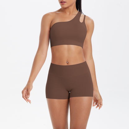 SOLBANA Studio One-Shoulder Short Set - alternate product view