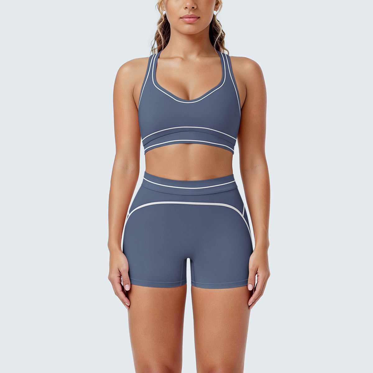 SOLBANA Contour Contrast Short Set product detail