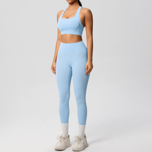 SOLBANA Studio Tie-Back 2-Piece Legging Set
