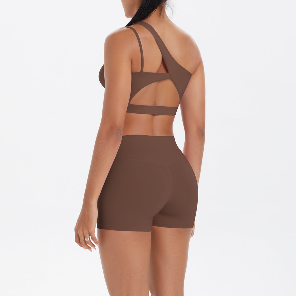 SOLBANA Studio One-Shoulder Short Set - alternate product view