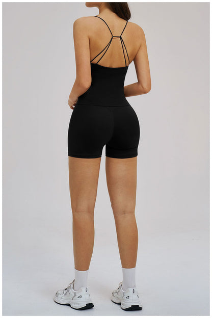 SOLBANA Studio Ruched Short Set - alternate product view