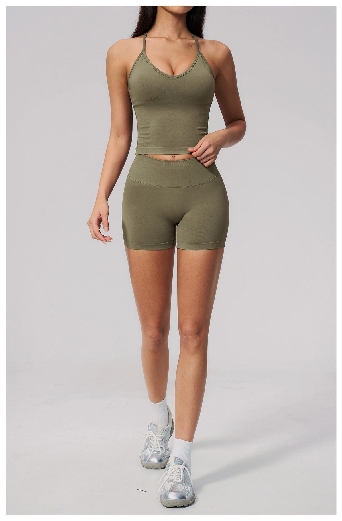 SOLBANA Studio Y-Back Sports Bra - alternate product view