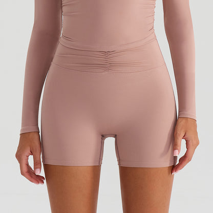 SOLBANA Studio Brushed Short in Dark Pink