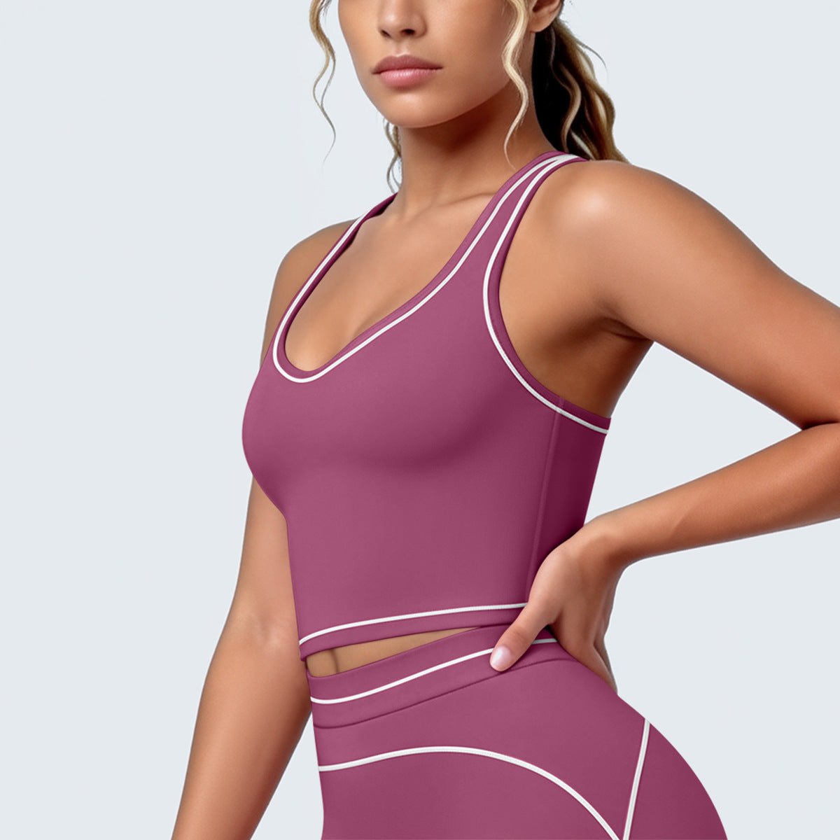 SOLBANA Contour H-Back Tank - alternate product view