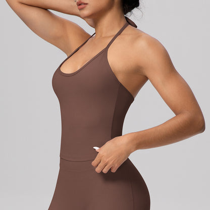 SOLBANA Coast Lace-Up Halter Tank - alternate product view