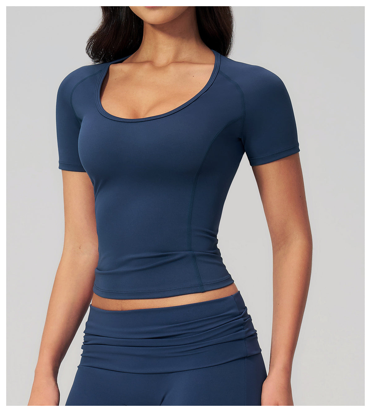 SOLBANA Form Brushed Tee - alternate product view